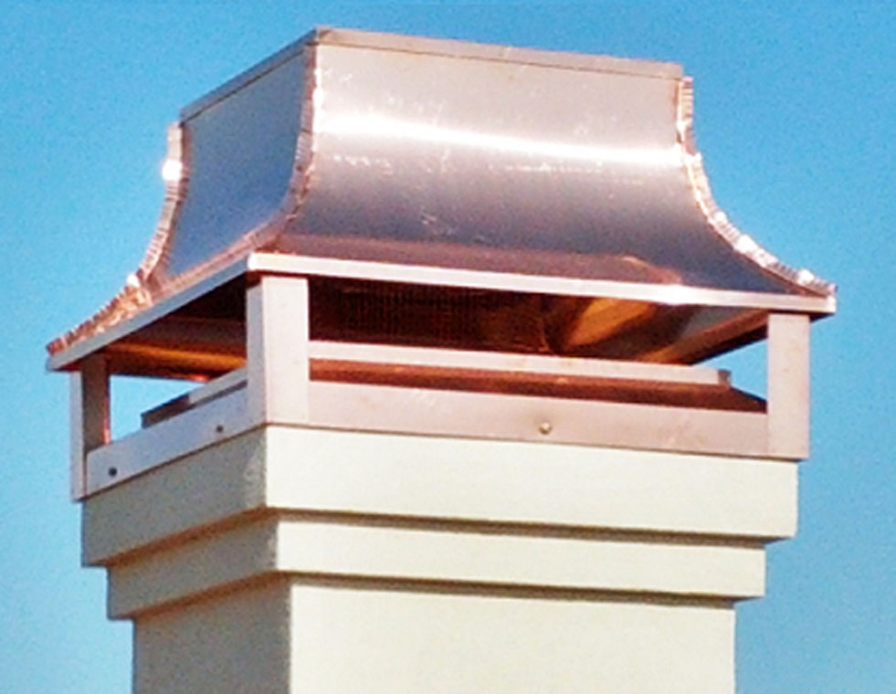Copper Hayes Bell on Stucco 2 Cropped