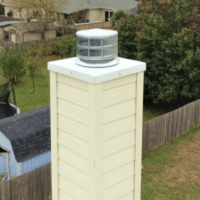 Chimney Chase Cover Installations in Dallas & Fort Worth TX
