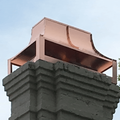 Copper Chimney Cap Hayes